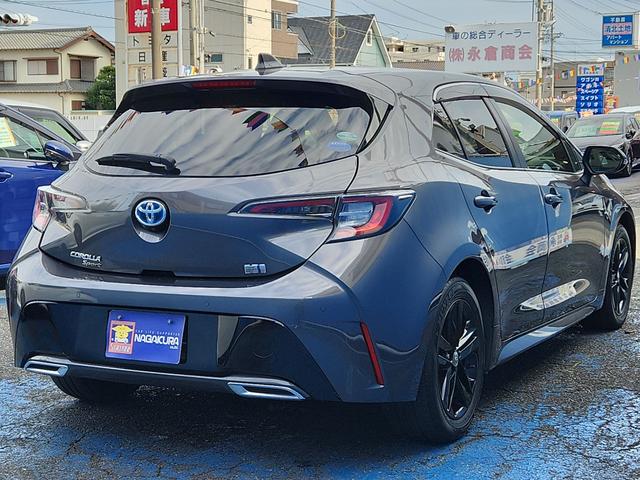 カローラスポーツ ハイブリッドG スタイルパッケージ ナビ バックカメラ Bluetooth クルコン ドライブレコーダー オートライトLED フォグランプ セーフティーセンス クリアランスソナー オートマチックハイビーム 純正アルミ(22枚目)