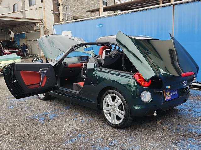 コペン セロ S オーディオ シートヒーター LEDヘッドライト 5速マニュアル 純正アルミ ワンオーナー スマートキー エアバッグ 二人乗り MOMOステ レカロシート ビルシュタインサスペンション(21枚目)