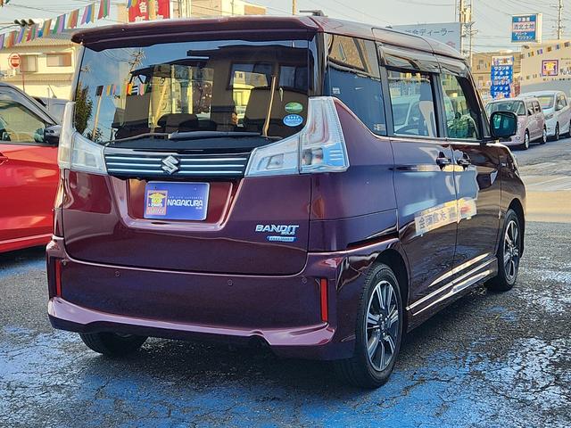 ソリオバンディット ハイブリッドMV ナビ 全周囲カメラ フルセグ DVD再生 Bluetooth クルコン ETC ドラレコ シートヒーター オートライトLED 電動スライドドア パーキングセンサー レーダーブレーキ レーンアシスト(24枚目)