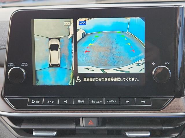 オーラ G レザーエディション ナビ 全周囲カメラ フルセグ Bluetooth プロパイロット搭載 ドラレコ ETC オートライトLED フォグ クリアランスソナー シートヒーター ステアリングヒーター 純正アルミ(9枚目)