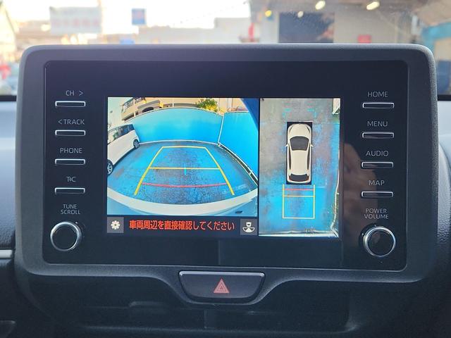 ヤリス ハイブリッドX ナビ 全周囲カメラ Bluetooth USB クルーズコントロール ETC ドライブレコーダー オートライト セーフティーサポート オートマチックハイビーム クリアランスソナー Pアシスト(9枚目)