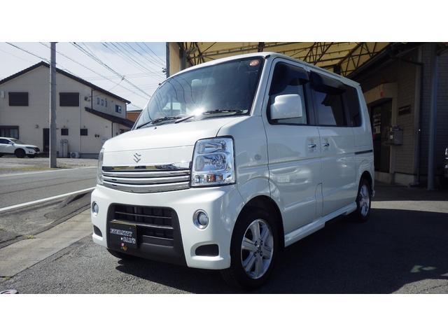 エブリイワゴン ＰＺターボスペシャル　走行２０２３５ＫＭ　カロッツェリアＳＤナビ地デジフルセグＴＶ　バックカメラ　両側パワースライドドア　純正ディスチャージヘッドライト　オートステップ　パールホワイト　車検令和８年９月　ワイドドアバイザー（2枚目）