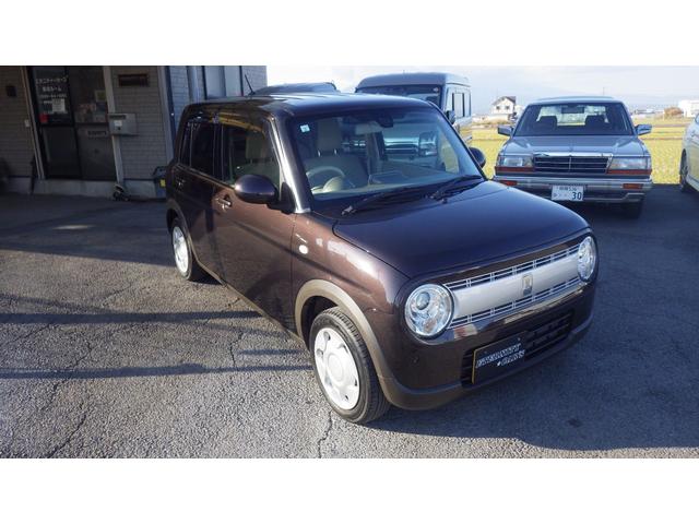 アルトラパン Ｓ　純正ディスチャージヘッドライト　禁煙車　ケンウッドＳＤナビ地デジフルセグＴＶ　ブルートゥース　ＤＶＤ再生　スマートキー＆プッシュスタート　シートヒーター　　純正ドアバイザー　アイドリングストップ（4枚目）