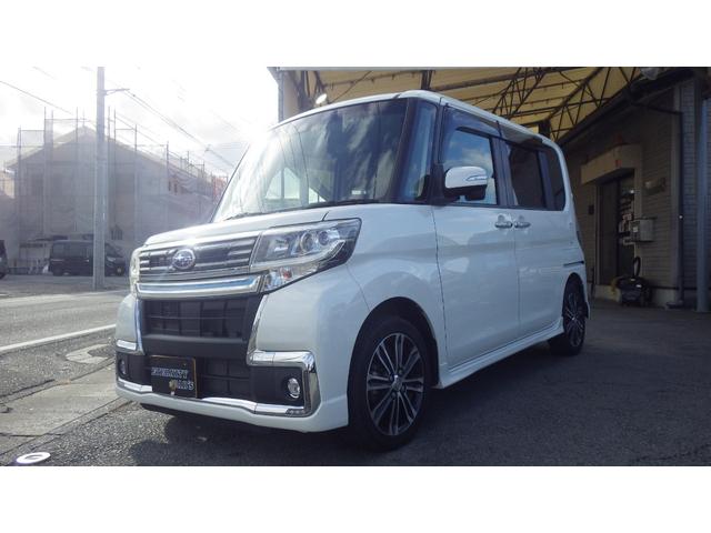 シフォン カスタムＲＳ　リミテッド　スマートアシスト　車検令和１０年１月　禁煙車　純正８インチナビ地デジフルセグＴＶ　ＨＤＭＩ　バックカメラ　スマートアシスト　スマートキーＸ２　両側ワンタッチパワースライドドア　シートヒーター　ＥＴＣ　クリアランスソナー（2枚目）