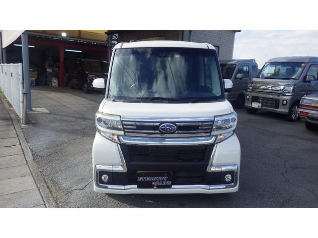 シフォン カスタムＲＳ　リミテッド　スマートアシスト　車検令和１０年１月　禁煙車　純正８インチナビ地デジフルセグＴＶ　ＨＤＭＩ　バックカメラ　スマートアシスト　スマートキーＸ２　両側ワンタッチパワースライドドア　シートヒーター　ＥＴＣ　クリアランスソナー（3枚目）