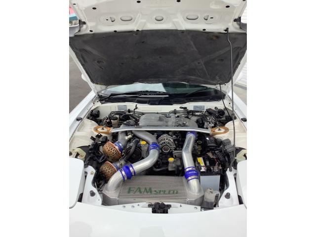 ＲＸ－７ タイプＲＢ　６型・Ｖシステム・ＲＡＹＳ１８インチ・ＭＳタワーバー・ＨＫＳサクションエアクリ・Ｆ－ＣＯＮ・ＥＴＣ・Ｄｅｆｉメーター・自社エアロ・牽引フック・Ｒウイング・ＨＫＳマフラー・同色オールペイント済み（29枚目）