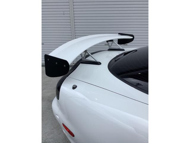 ＲＸ－７ タイプＲＢ　６型・Ｖシステム・ＲＡＹＳ１８インチ・ＭＳタワーバー・ＨＫＳサクションエアクリ・Ｆ－ＣＯＮ・ＥＴＣ・Ｄｅｆｉメーター・自社エアロ・牽引フック・Ｒウイング・ＨＫＳマフラー・同色オールペイント済み（39枚目）