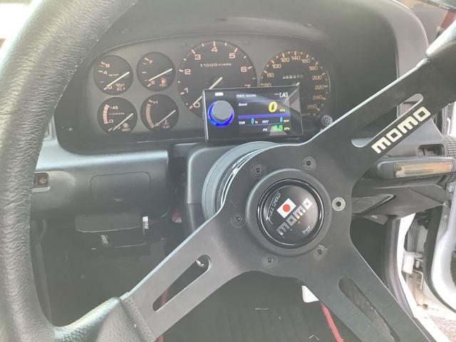 サバンナＲＸ－７ ＧＴ－Ｘ　自社マフラー／５ＭＴ／ＲＡＹＳ１８インチホイール／ＲＥＣＡＲＯシート／Ｄｅｆｉ追加メーター／オールペン／ハイフロウターボ／パワーＦＣ／カロッツェリアナビ、スピーカー／ＨＫＳＥＶＣ／ＫＯＹＯラジ（24枚目）