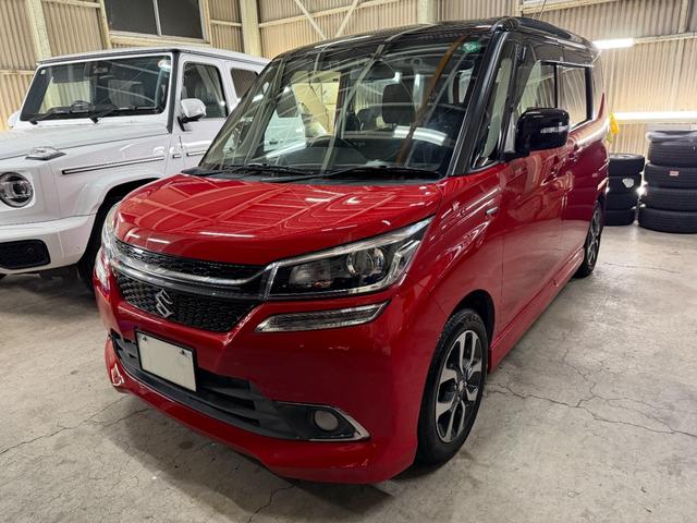 ソリオバンディット ハイブリッドMV デュアルカメラブレーキサポート 純正ナビ 地デジ バックモニター 両側パワースライドドア プッシュスタート LEDヘッドライト(2枚目)