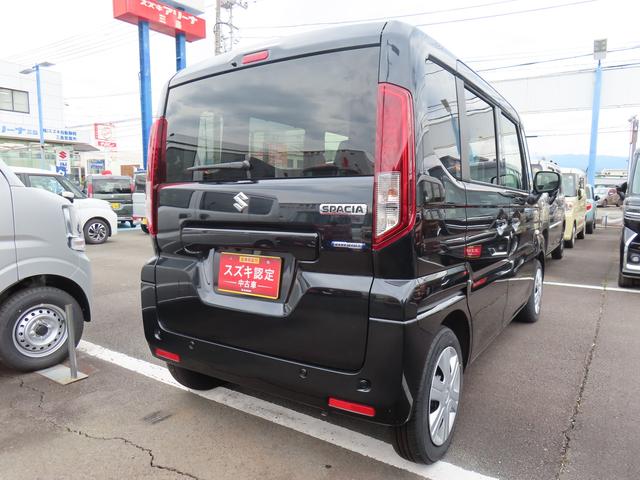 スペーシア ＨＹＢＲＩＤ　Ｘ　オートライト　Ｂｌｕｅｔｏｏｔｈ　スライドドア　純正ナビ　プッシュスタート　シートヒーター　オートエアコン　スズキセーフティーサポート　アイドリングストップ（4枚目）