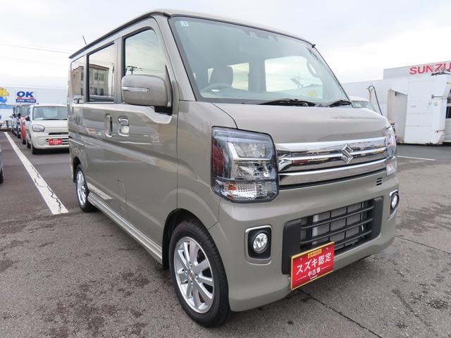 エブリイワゴン ＰＺターボ　スペシャル　標準ルーフ　６型　オートライト　Ｂｌｕｅｔｏｏｔｈ　スライドドア　プッシュスタート　オートエアコン　シートヒーター　スズキセーフティーサポート　アイドリングストップ　盗難防止システム（3枚目）