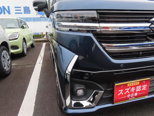 スペーシアカスタム カスタム　ＨＹＢＲＩＤ　ＸＳ　オートライト　Ｂｌｕｅｔｏｏｔｈ　スライドドア　純正ナビ　プッシュスタート　シートヒーター　オートエアコン　スズキセーフティーサポート　アイドリングストップ　盗難防止システム（8枚目）