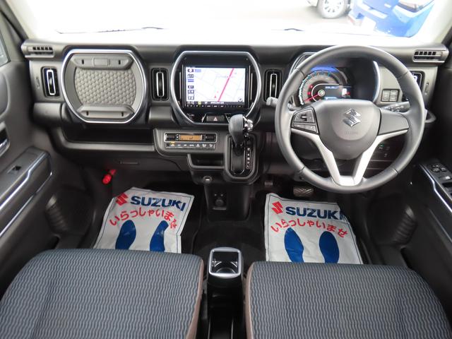 ハスラー Jスタイル オートライト Bluetooth 純正ナビ プッシュスタート シートヒーター オートエアコン スズキセーフティーサポート アイドリングストップ 盗難防止システム(34枚目)