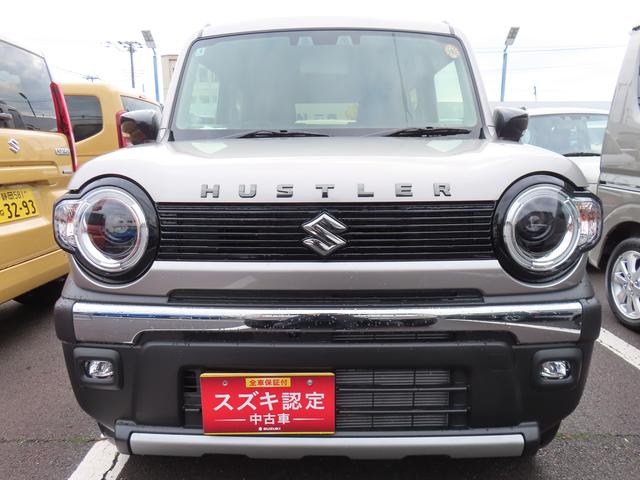 ハスラー タフワイルドターボ 3型 オートライト Bluetooth 純正ナビ プッシュスタート シートヒーター オートエアコン スズキセーフティーサポート アイドリングストップ 盗難防止システム(2枚目)