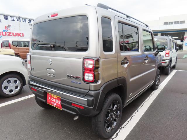 ハスラー タフワイルドターボ 3型 オートライト Bluetooth 純正ナビ プッシュスタート シートヒーター オートエアコン スズキセーフティーサポート アイドリングストップ 盗難防止システム(4枚目)