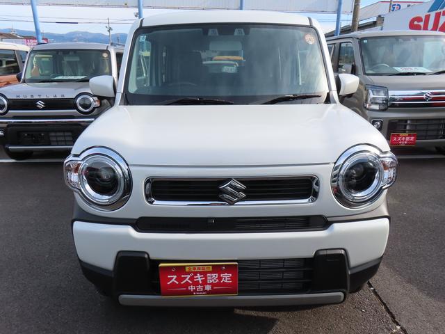 ハスラー ＨＹＢＲＩＤ　Ｇターボ　３型　オートライト　Ｂｌｕｅｔｏｏｔｈ　純正ナビ　プッシュスタート　プッシュスタート　シートヒーター　オートエアコン　スズキセーフティーサポート　アイドリングストップ　盗難防止システム（2枚目）