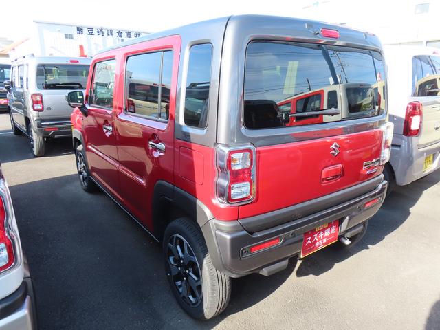 ハスラー ＨＹＢＲＩＤ　Ｘターボ　３型　オートライト　スライドドア　Ｂｌｕｅｔｏｏｔｈ　純正ナビ　プッシュスタート　シートヒーター　オートエアコン　スズキセーフティーサポート　アイドリングストップ　盗難防止システム（4枚目）