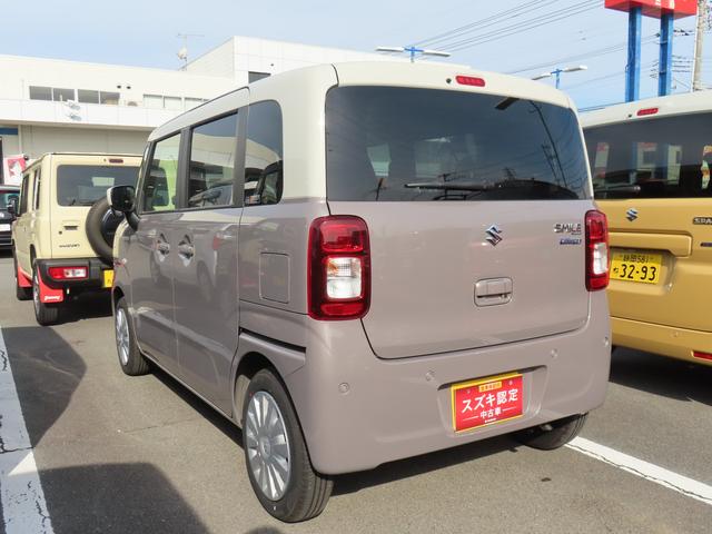 ワゴンＲスマイル ＨＹＢＲＩＤ　Ｓ　３型　オートライト　Ｂｌｕｅｔｏｏｔｈ　スライドドア　純正ナビ　プッシュスタート　シートヒーター　オートエアコン　スズキセーフティーサポート　アイドリングストップ　盗難防止システム（7枚目）