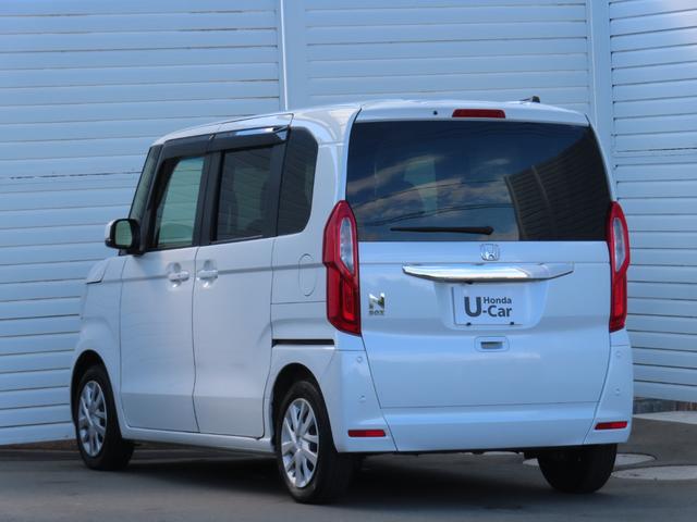 Ｎ－ＢＯＸ Ｌ・スロープ　アイドリングストップ　ＬＥＤライト　ＵＳＢ　パワーステアリング　ベンチシート　ＶＳＡ　ＤＶＤ再生　スマートキー　禁煙車　リヤカメラ　クルーズコントロール　前席シートヒーター　ナビＴＶ（2枚目）