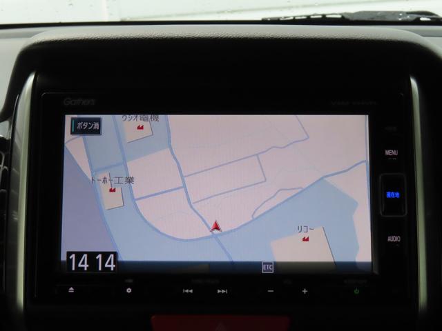 N-BOXスラッシュ G・Lインテリアカラーパッケージ 禁煙 ETC付 Sヒーター ナビTV ESC ドラレコ デュアルエアバック AC リヤカメラ サイドエアバッグ USB スマートキー 運転席エアバッグ ABS 記録簿(4枚目)