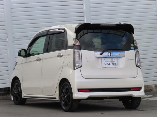 Ｎ－ＷＧＮカスタム ＧターボＳＳ２トーンカラースタイルパッケージ　フルセグテレビ　禁煙　ＵＳＢ　オートクルーズ　ＥＳＣ　ＤＶＤ　ＡＢＳ　ＥＴＣ　キーフリー　ナビＴＶ　ターボ車　ベンチシート　盗難防止装置　Ｉストップ（2枚目）