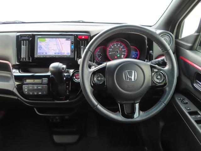 Ｎ－ＷＧＮカスタム ＧターボＳＳ２トーンカラースタイルパッケージ　フルセグテレビ　禁煙　ＵＳＢ　オートクルーズ　ＥＳＣ　ＤＶＤ　ＡＢＳ　ＥＴＣ　キーフリー　ナビＴＶ　ターボ車　ベンチシート　盗難防止装置　Ｉストップ（12枚目）