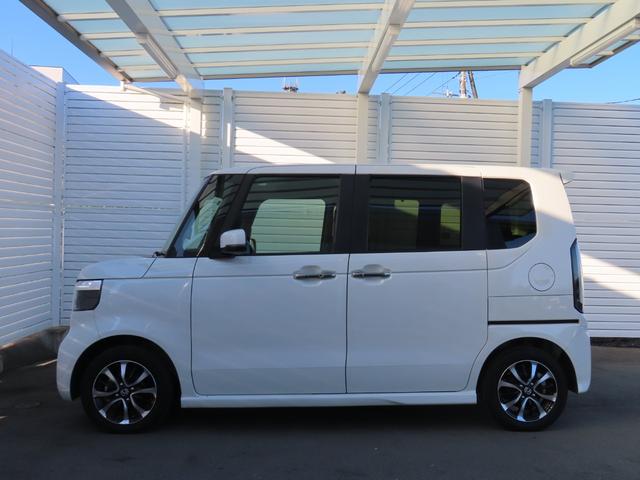 Ｎ－ＢＯＸカスタム コーディネートスタイル　コーディネートスタイル・ナビ・リアカメラ・禁煙・ワンオ－ナー・ＥＴＣ・試乗車　オートクルーズ　エアロ　ワンオーナー　フルセグ対応　Ｗ電動ドア　シートヒータ　ＬＥＤ　ＥＳＣ　整備記録簿　ベンチシート（7枚目）