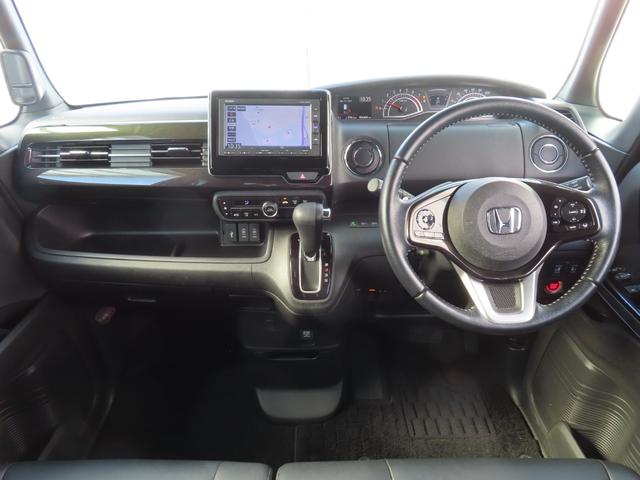 Ｎ－ＢＯＸカスタム Ｇ・Ｌターボホンダセンシング　Ｇ・Ｌターボホンダセンシング・ナビ・リアカメラ・ドラレコ・禁煙・ワンオ－ナー・ＥＴＣ・両側パワースライドドア　両側ＰＷスライドドア　Ｂモニタ　Ｉストップ　セキュリティー　点検記録簿　ＵＳＢ接続　ＶＳＡ（3枚目）