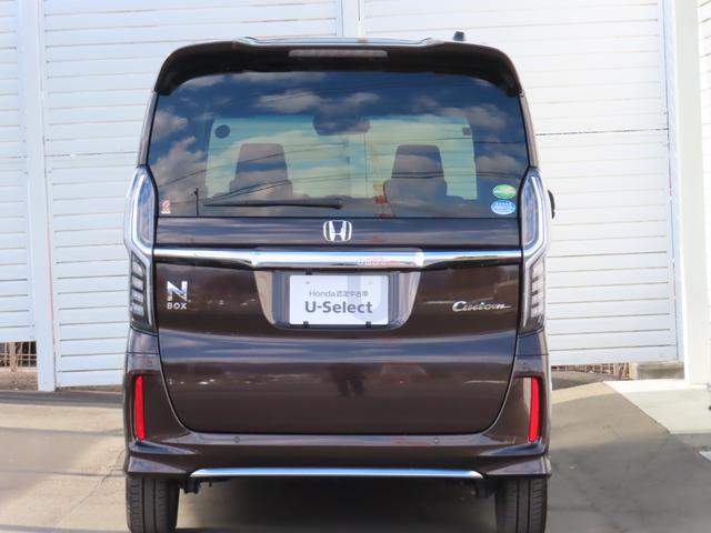 Ｎ－ＢＯＸカスタム Ｌ　Ｌ・ナビ・リアカメラ・ドラレコ前後・ＥＴＣ・禁煙・ワンオーナー　両席電動スライドドア　１オーナー　サイドエアバッグ　ナビＴＶ　Ａストップ　シートヒータ　ベンチシート　点検記録簿　キーフリーシステム（6枚目）