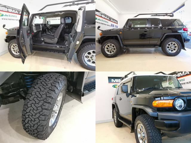 FJクルーザー 4.0 4WD リフトアップ キャリア ブラックルーフ 最安値に挑戦
