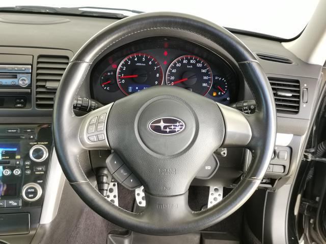 レガシィツーリングワゴン 2.0GTスペックB 後期 280馬力 6速マニュアル ボクサーターボエンジン MOMOステアリング 黒革シート パワーシート シートヒーター ビルシュタイン マッキントッシュ 1オーナー 記録簿(13枚目)