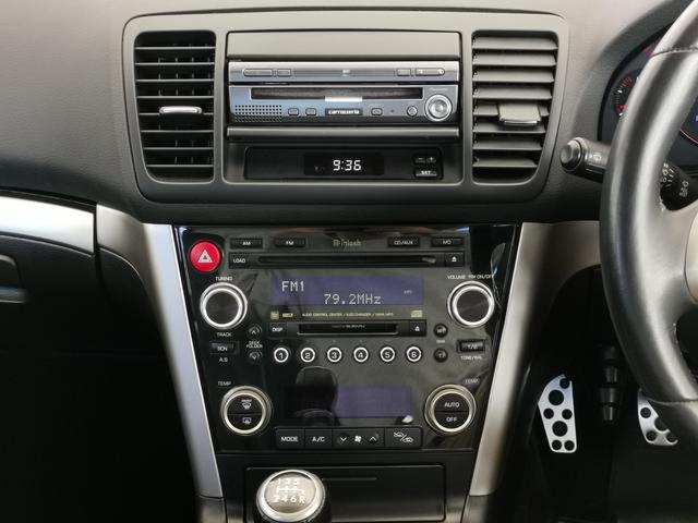 レガシィツーリングワゴン 2.0GTスペックB 後期 280馬力 6速マニュアル ボクサーターボエンジン MOMOステアリング 黒革シート パワーシート シートヒーター ビルシュタイン マッキントッシュ 1オーナー 記録簿(22枚目)