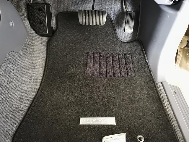 社外フロアマット！