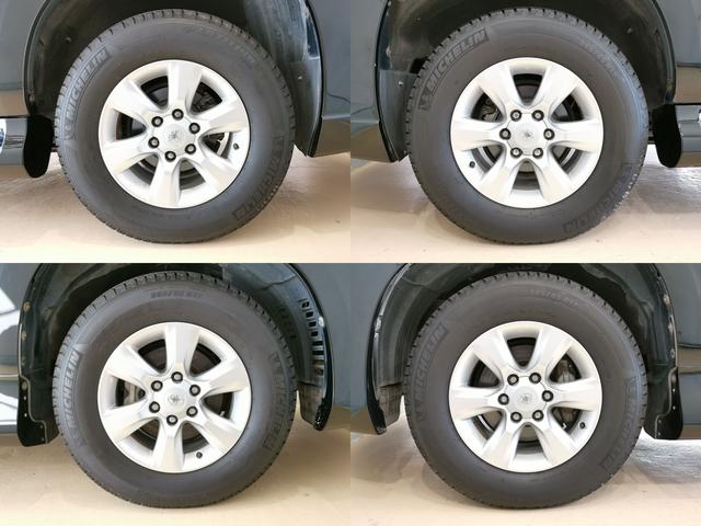 ランドクルーザープラド TX 5名 純正スポイラー 純正ルーフレール LEDヘッドライト リフトアップ 純正アルミ 前後クリアランスソナー ウッド革コンビハン シートカバー スマートキー プッシュスタート 整備記録簿(30枚目)