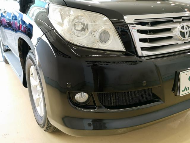 ランドクルーザープラド TX 5名 純正スポイラー 純正ルーフレール LEDヘッドライト リフトアップ 純正アルミ 前後クリアランスソナー ウッド革コンビハン シートカバー スマートキー プッシュスタート 整備記録簿(36枚目)