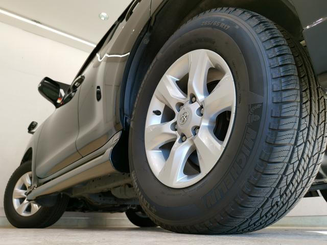 ランドクルーザープラド TX 5名 純正スポイラー 純正ルーフレール LEDヘッドライト リフトアップ 純正アルミ 前後クリアランスソナー ウッド革コンビハン シートカバー スマートキー プッシュスタート 整備記録簿(39枚目)