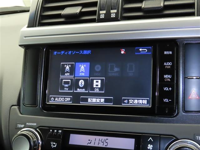 ランドクルーザープラド ＴＸ　ＬＥＤランプ　リアカメラ　ＡＢＳ付き　盗難防止装置　アルミホイール　３列　ワンオナ　メモリーナビ　キーレス　サイドエアバッグ　ナビＴＶ　ダブルエアバッグ　ＥＴＣ装備　横滑り防止　切替４ＷＤ　前席ＰＷ（8枚目）