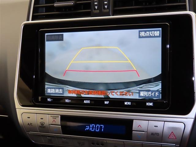 ランドクルーザープラド TX Lパッケージ リアカメラ 1オ-ナ- スマートキ 盗難防止 キーレスエントリー ETC装備 DVD再生可 エアコン LEDランプ レザー アルミホイール パートタイム4WD 横滑り防止システム フルTV ナビ&TV(11枚目)