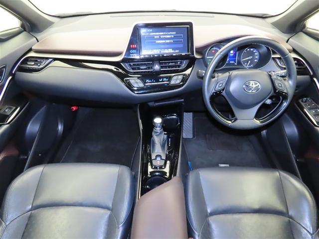 C-HR G TSS 本革シート ワンオナ DVD再生可 定期点検記録簿 バックモニタ イモビライザー ナビ&TV ETC付 キーフリーシステム スマキー 横滑り防止機能 クルーズC ドライブレコ-ダ- エアバッグ(2枚目)