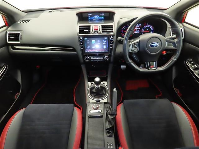 ＷＲＸ　ＳＴＩ ＳＴＩ　タイプＳ　パワーステアリング　アルミ　ＥＳＣ　Ｐシート　ＤＶＤ可　助手席エアバッグ　サイドカーテンエアバック　ＡＢＳ　ナビ＆ＴＶ　パワーウインドウ　スマートキー＆プッシュスタート　エアコン　ＬＥＤランプ　ＡＷＤ（2枚目）