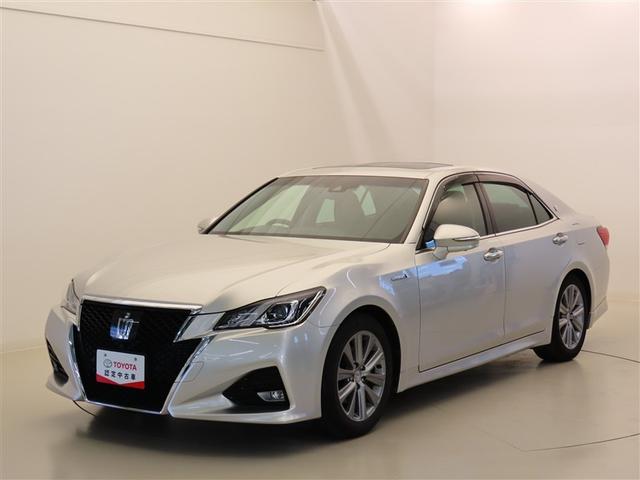 クラウンハイブリッド アスリートＳ　レザー　ＰＷ　ＥＴＣ付き　横滑防止装置　１オーナー車　ガラスサンルーフ　フルセグ地デジ　ＴＳＳ　整備記録簿　ＰＷシート　バックガイドモニター　ＴＶナビ　キーフリー　カーテンエアバッグ　メモリナビ（26枚目）