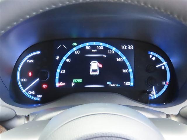 ヤリスクロス ハイブリッドＺ　インテリジェントキー　アルミホイル　ＬＥＤライト　１オ－ナ－　リアカメラ　クルーズコントロール　整備記録簿　横滑り防止システム　ナビＴＶ　メモリーナビゲーション　電動シ－ト　パワステ　オートエアコン（4枚目）