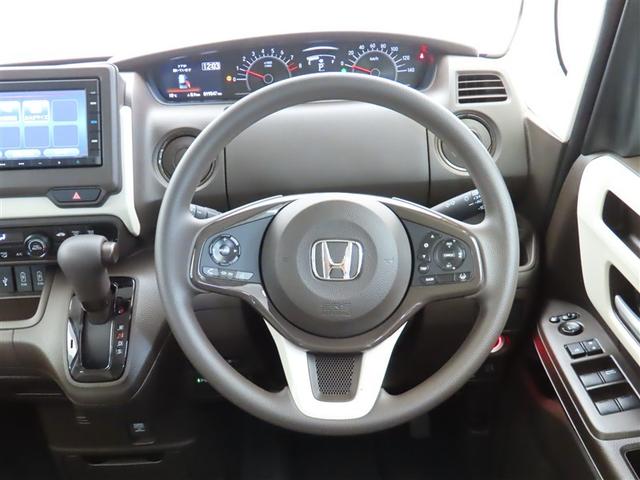 Ｎ－ＢＯＸ Ｌ　衝突回避支援ブレーキ　ＰＷ　カーナビ　パワステ　１オ－ナ－　スマ－トキ－　Ｂカメ　横滑り防止　ＥＴＣ車載器　整備記録簿　ＬＥＤライト　エアコン付き　メモリーナビ　Ｗエアバック　キーレス付　エアバック（4枚目）