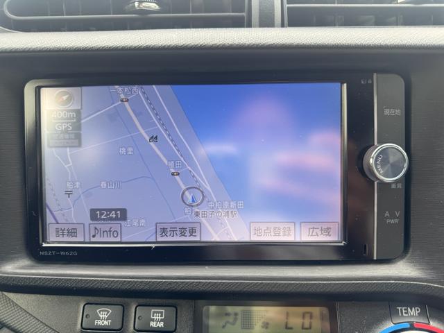 アクア Ｇ　ワンオーナー　ＬＥＤヘッドライト　バックカメラ　ナビ　ＥＴＣ　ＢＬＵＥＴＯＯＴＨ　　車検２年付（18枚目）