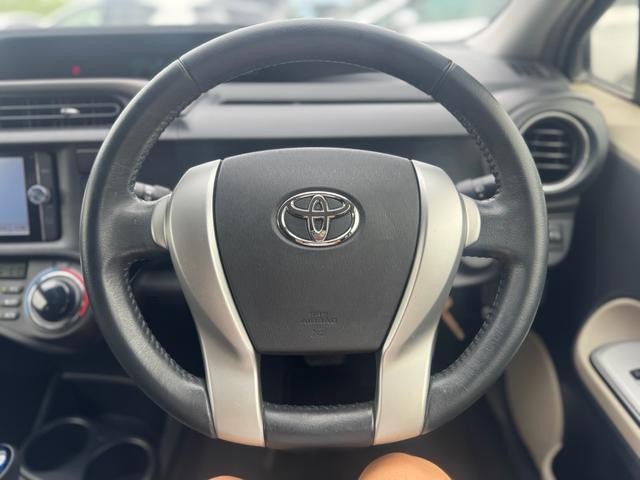アクア Ｇ　ワンオーナー　ＬＥＤヘッドライト　バックカメラ　ナビ　ＥＴＣ　ＢＬＵＥＴＯＯＴＨ　　車検２年付（22枚目）