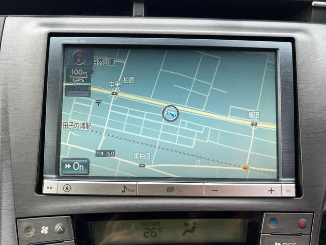 プリウス Ｓツーリングセレクション　ＬＥＤヘッドライト　純正モデリスタエアロ　８インチナビ　バックカメラ　ＢＬＵＥＴＯＯＴＨ　純正アルミホイール　スマートキー（13枚目）