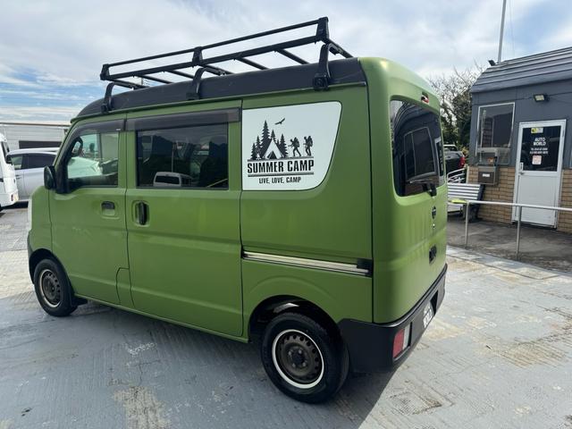 ＮＶ１００クリッパーバン ＤＸ　両側スライドドア　キャンピングカー　パワーウィンドウ　ルーフレール　１００Ｖ　アダプター　車検２年付き（5枚目）