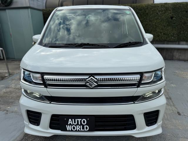 ワゴンＲ ハイブリッドＦＺ　ＬＥＤ　ヘッドライト　ナビ　バックカメラ　ＢＬＵＥＴＯＯＴＨ　シートヒーター　テレビ　純正アルミホイール　オートライト　車検２年付き（9枚目）