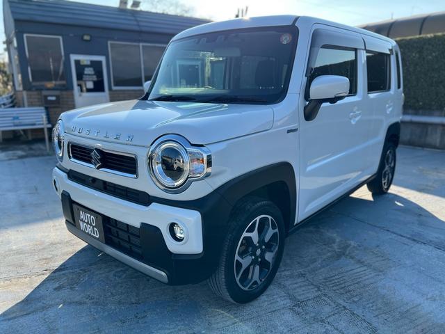 ハスラー ハイブリッドＸ　全方位モニター付メモリーナビ装着車　９インチナビ　テレビ　ＢＬＵＥＴＯＯＴＨ　ＥＴＣ　レーンアシスト　パーキングアシスト　ＬＥＤヘッドライト　バックカメラ　シートヒーター　純正アルミホイール　ドラレコ（7枚目）