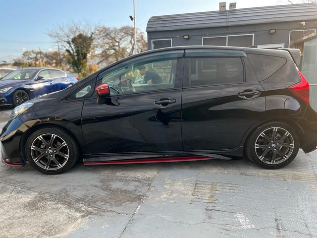 ノート ニスモ S 5速 ニスモ エアロ ナビ BLUETOOTH ETC ウーファー オートライト プシュースタート 純正アルミホイール(6枚目)